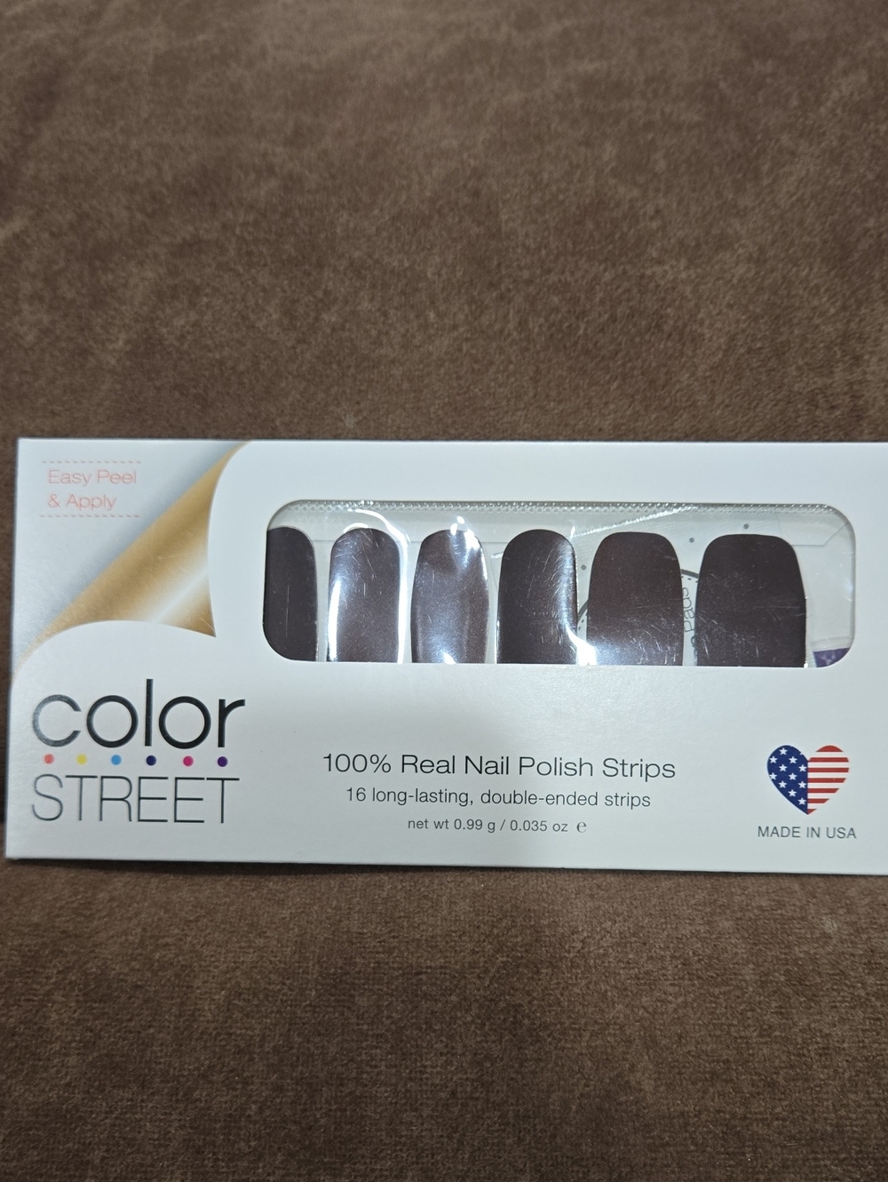Color Street Deep Brown-Red